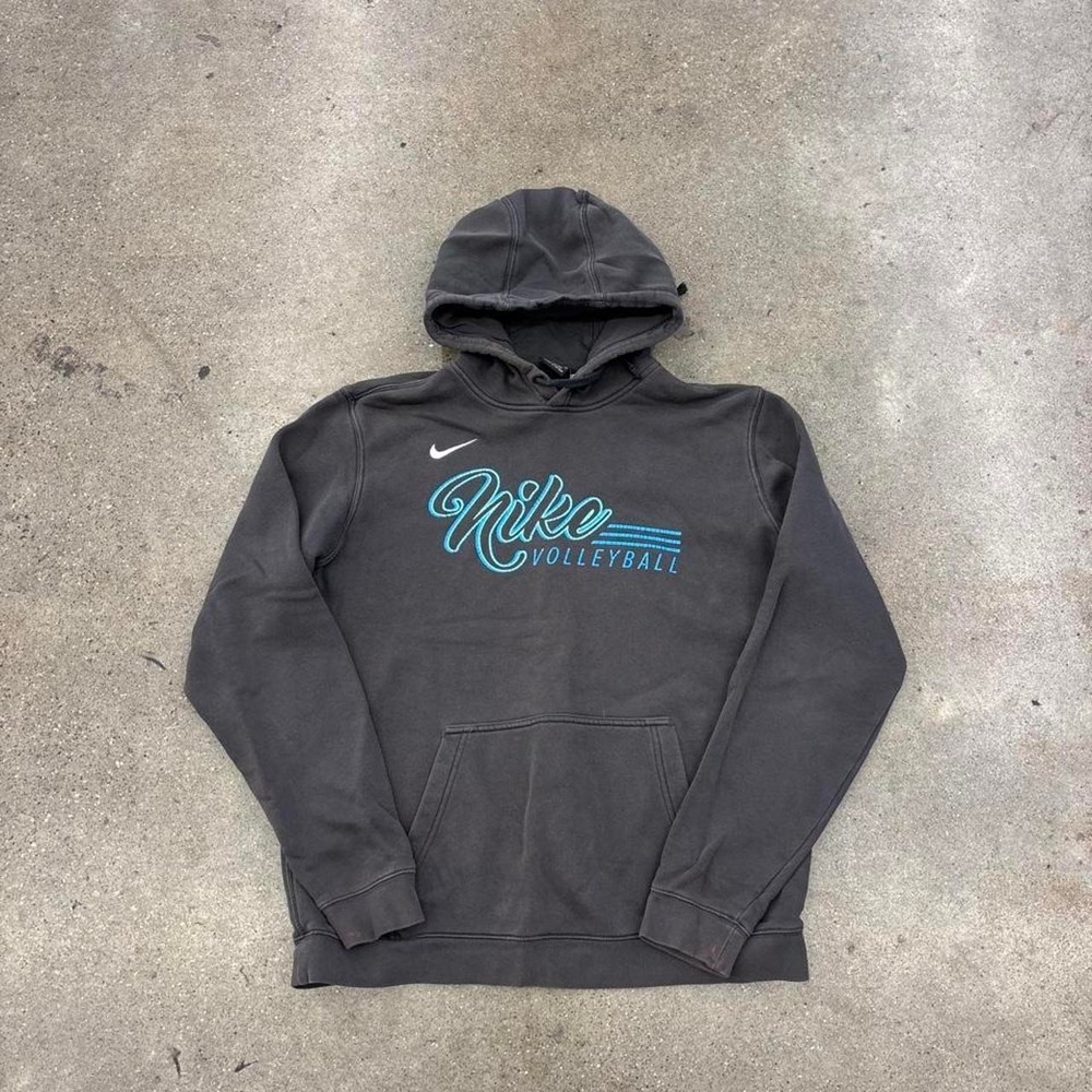 Nike Volleyball Grey Retro Hoodie Size medium